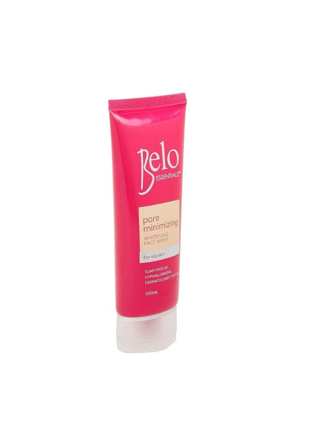 Belo Essentials pore minimizing Whitening Face Wash 100ml - Image 4